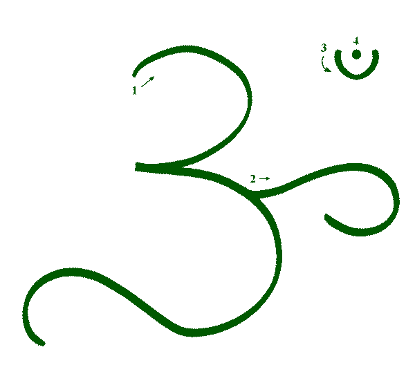 Simbolo del dodicesimo Livello Metodo Avanzato Karuna Reiki: Om