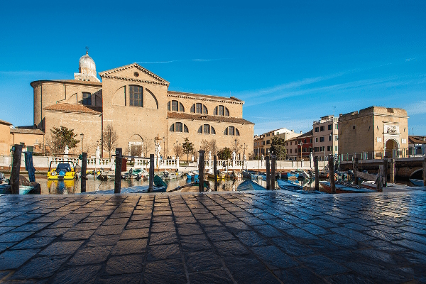 Chioggia, Cattedrale. A 45 minuti da Chioggia corsi e seminari Reiki nel Centro Olistico Tolteca a Dolo (Venezia)