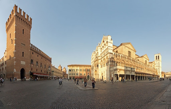 Ferrara, la Cattedrale di San Giorgio. A 55 minuti da Ferrara corsi e seminari Reiki nel Centro Olistico Tolteca a Dolo (Venezia)