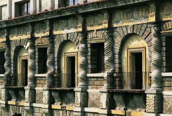 Dettaglio del Prarto della Mostra presso il Palazzo Ducale di Mantova. Dario Canil presenta i corsi e i seminari Reiki vicino a Mantova, in Veneto.