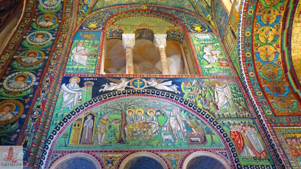 Ravenna, la Basilica di San Vitale. A due ore da Ravenna corsi e seminari Reiki nel Centro Olistico Tolteca a Dolo (Venezia)